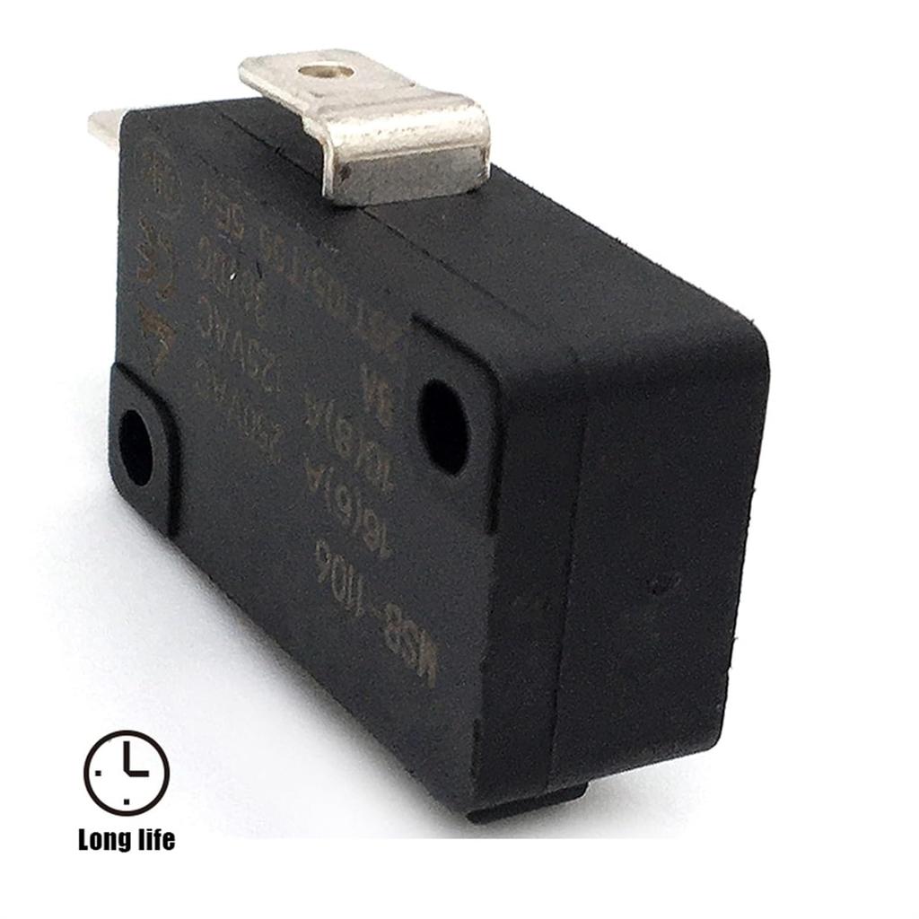 2Pc Micro Switch 16A 6A 8A 250VAC 125VAC 36VDC MSB-1106 Micro Travel Limit Switch Silver Contact DIY Power Tools Spare Partsr