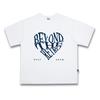 POLYGRAM Retro Heart 16-Count Cotton Oversized Short Sleeve Tee