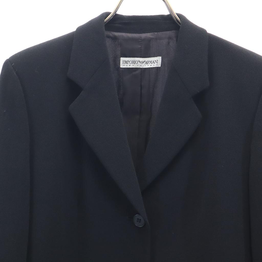 Emporio Armani Made In Italy Tailored Jacket 38 Black Women Used