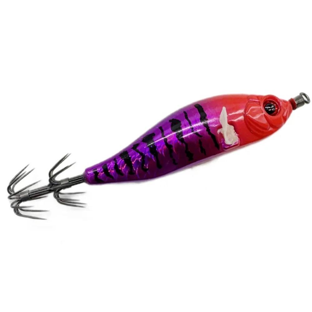 80mm Squid Jig Glow Wood Shrimp Lure Shrimp Shrimp Squid Hook  Sea Fishing