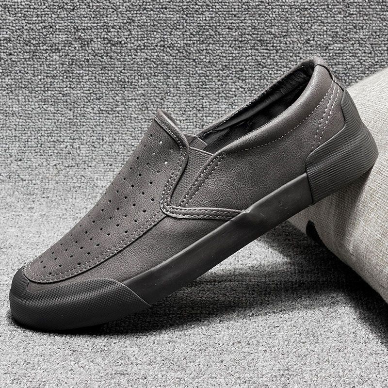 Fashion Soft Slip on Man Casual Loafers Shoe High Quality Fashion Social Classic Original Legitimate Pu Elegant Leather Shoes for Men
