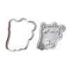 8PCS Cookie Molds Halloween Biscuit Moulds Biscuit Molding Cats Shape Kitchen Baking Supplies Dough Moulds for Cookie