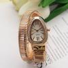 Orologio da Donna Decorativo con Diamanti a Testa di Serpente Orologio al Quarzo Personalizzato di Nicchia Lusso Leggero Orologio Bracciale a Forma di Serpente Donna