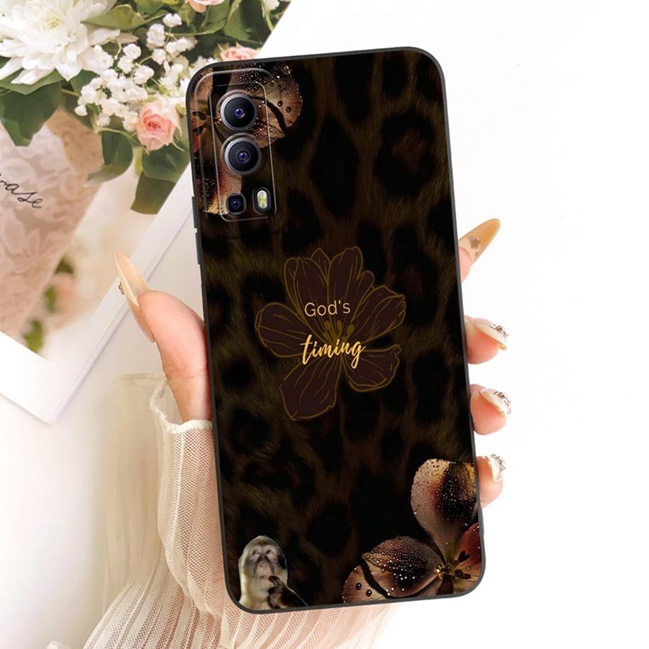 Case For Vivo Y52 Y72 5G Cover V2041 Popular Flower Soft Silicone Lens Protective Phone Shell For VivoY52 VivoY72 IQOO Z3 Bumper