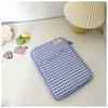 Li Shen Plaid Laptop/Tablet Sleeve Bag