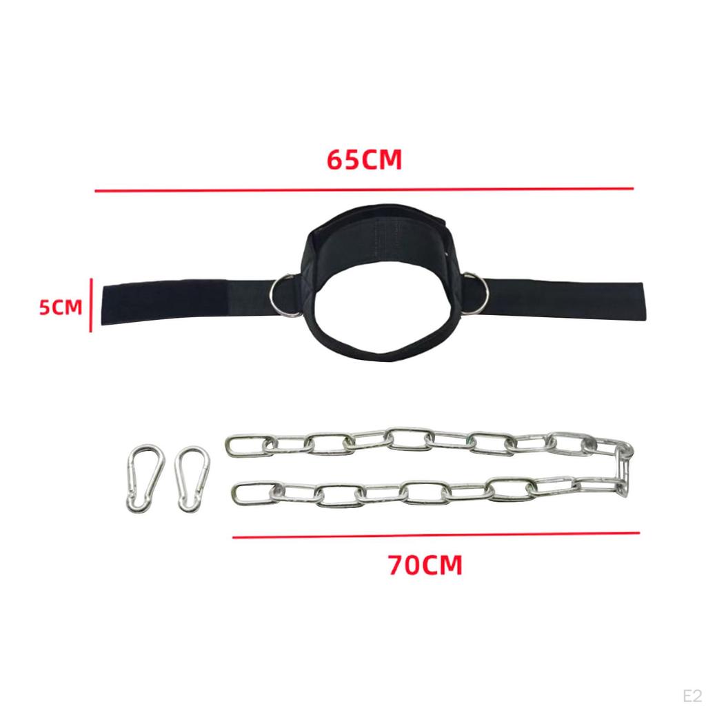 Popruh na hlavu, krční posilovač, silový tréninkový popruh pro zvedání svalů