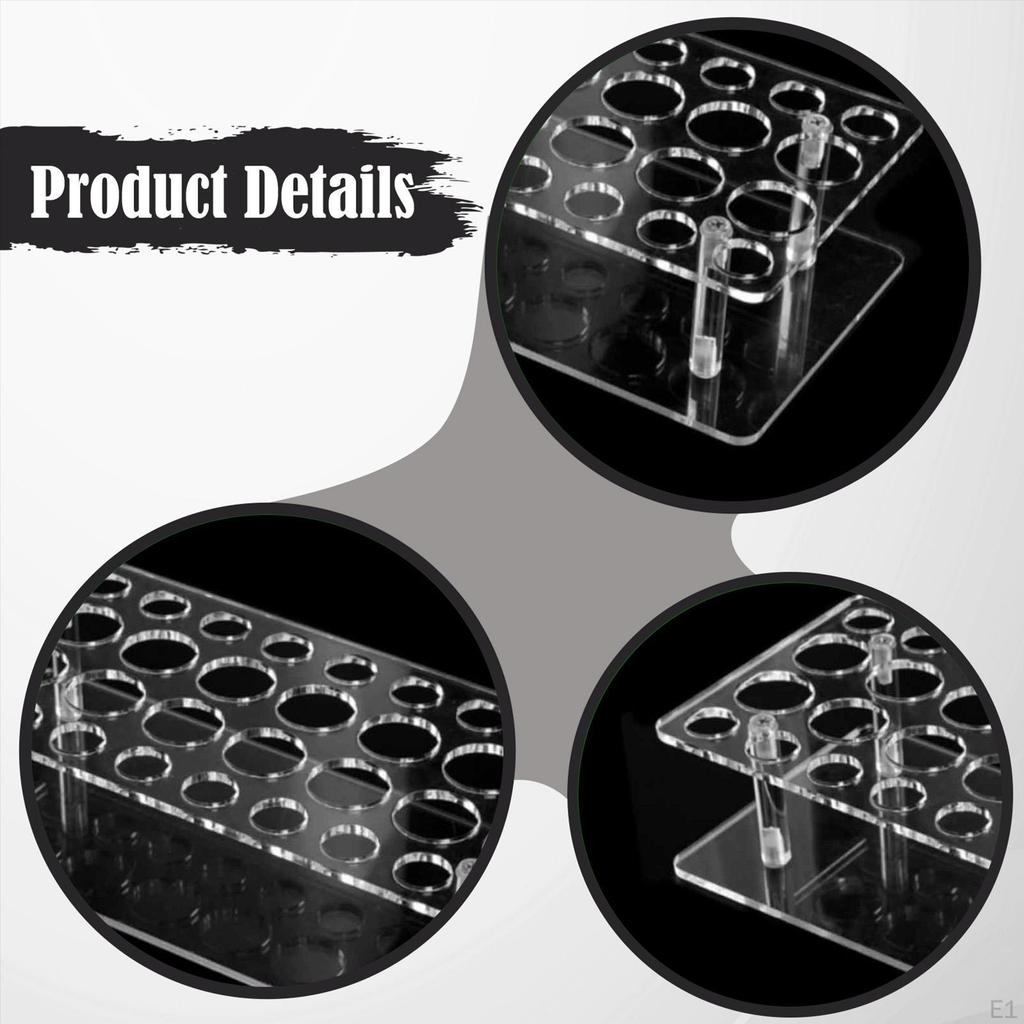 Acryl Rollerball Parfüm Organizer Make-up Halter Transparent Kosmetik Aufbewahrungsbox für Wohnheim