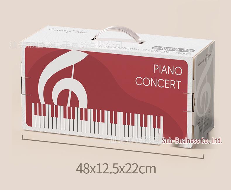 Children's Multifunctional 24-Key Simulation Piano: Early Education Music Story Keyboard Toy