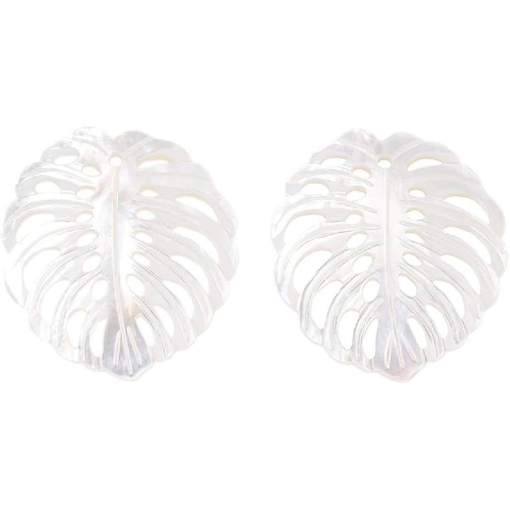 Airssory 100 Pcs Ocean Life Charms Natural Cowrie Shell Charms for Earring Bracelet Necklace Jewelry DIY Craft Making