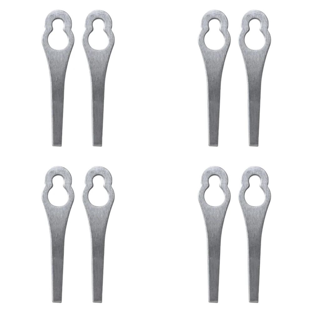 2-50PCS  Lawnmower Blades Mowing Machine Blades Spare Parts Grass Cutting Metal Blades Lawn Garden Power Tool Accessories
