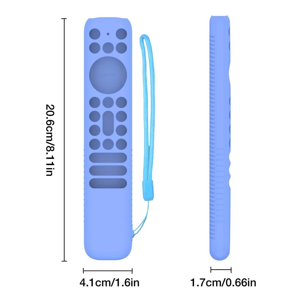 Silicon Remote Case For TCL RC902V TV Remote Control Cover With Lanyard Shockproof Protective Shell For TCL RC902V Accessories