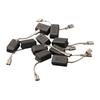 Power Tool Carbon Brush 10pcs 6.5mm×8mm×13mm Accessories Replacement Set For Bosch E74/GWS7-100/GWS7-100 Protable Useful