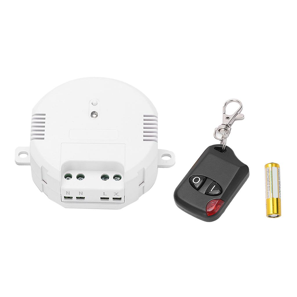 Wireless Remote Control with Receiver for Gate Curtain Furniture Household 90‑250V