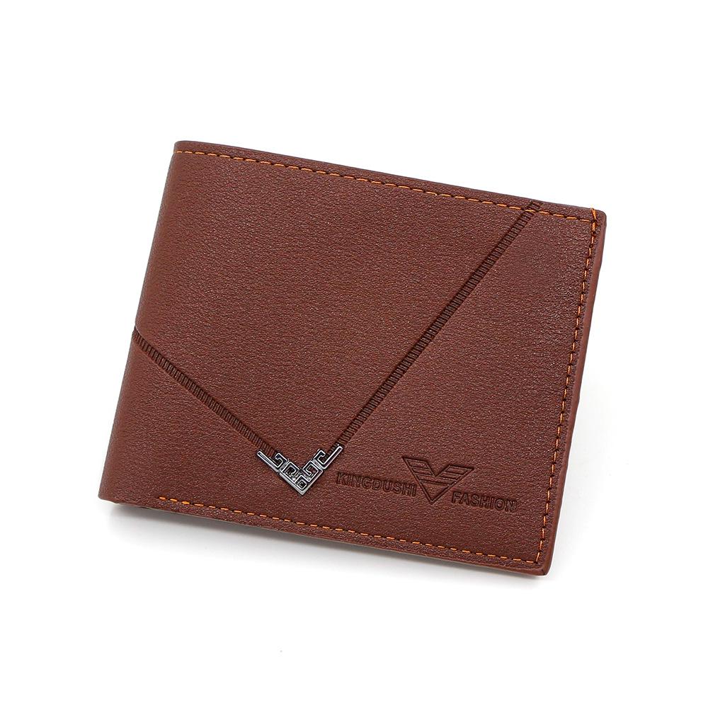 Men's Fashion Business Wallet with Multi-Card Slots and Embossed Eagle Design