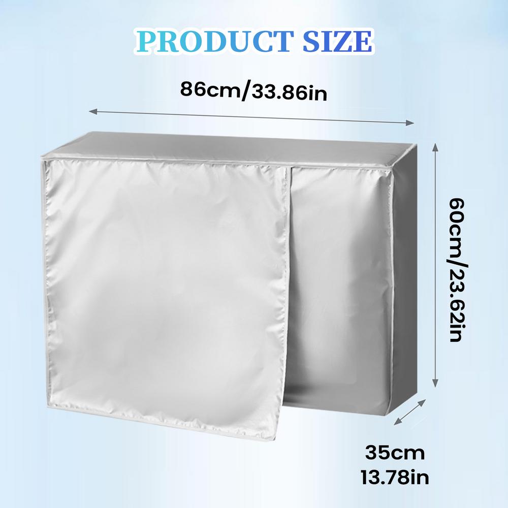 Air Conditioner Sunscreen Cover Waterproof AC Protection sleeve Air Conditioning Protector Dustproof Protective Case for Home