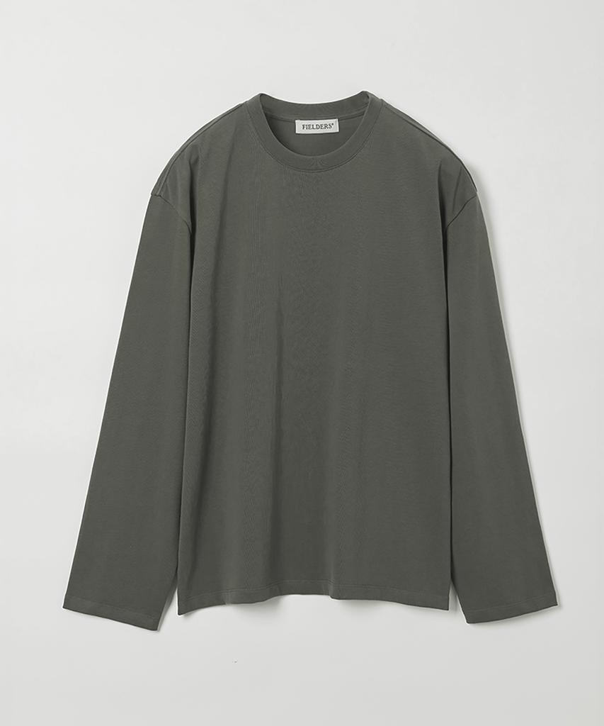 Pildeoseu Man Essential Long Sleeve Tee Charcoal
