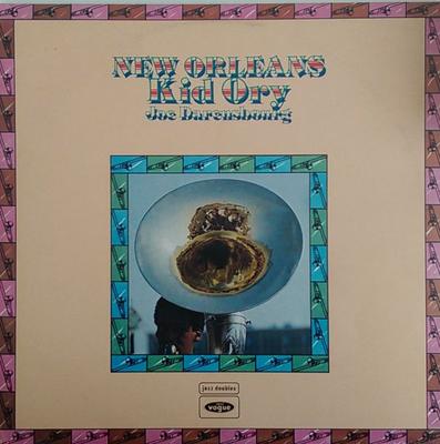 LP Record KID ORY / JOE DARENSBOURG - New Orleans VJD521 Jazz Vogue 1976 UK Jazz Used