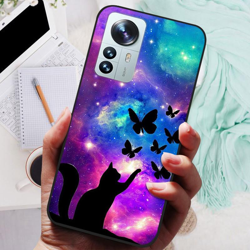 For Xiaomi 12 Pro Case Soft TPU Silicone Phone Covers for Xiaomi 12X 12 X 12Pro 5G Case Bumper Shockproof Coque Xiaomi12 Cover