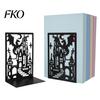 Edge Bookends 1 Pair Metal Dragon Bookends, Fantasy Castle Decorative Book Ends Accessories for Shelves, Heavy Duty Gothic Holders Home Office Library