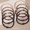 Lystrfac Vintage Velvet Hair Bow For Women Girls Ribbon Hairpin Simple Fashion Top Clip Ladies Hairgrips Hair Accessories