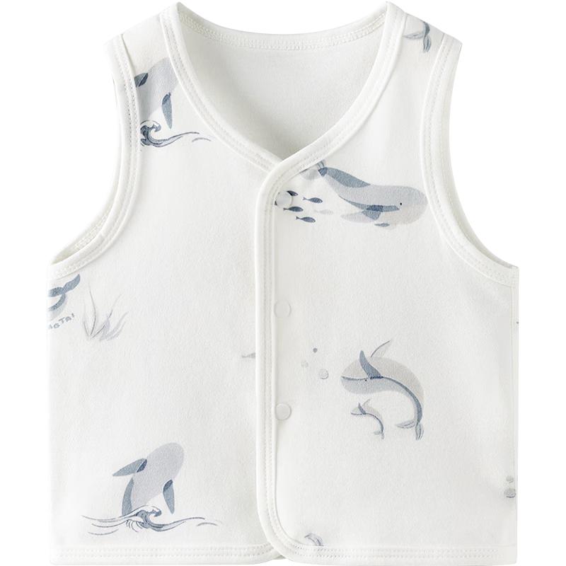 TONGTAI Unisex Pure Cotton Baby Vest