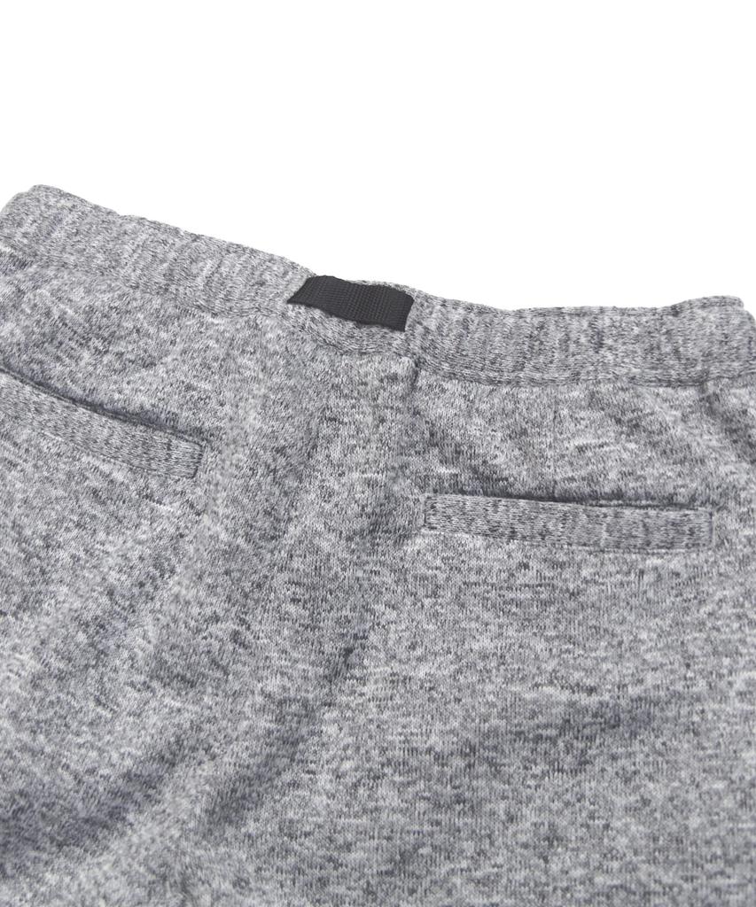 J.E. Morgan Knit Fleece Climbing Pants, Heather Gray, Size M