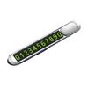 Auto Accessory Adhesive Car Temporary Parking Card Plate Car Dashboard Telephone Number Plate Phone Number Plate