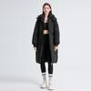 Women's Korean Style Knee-Length Cotton-Padded Winter Jacket - Loose, Thickened Coat