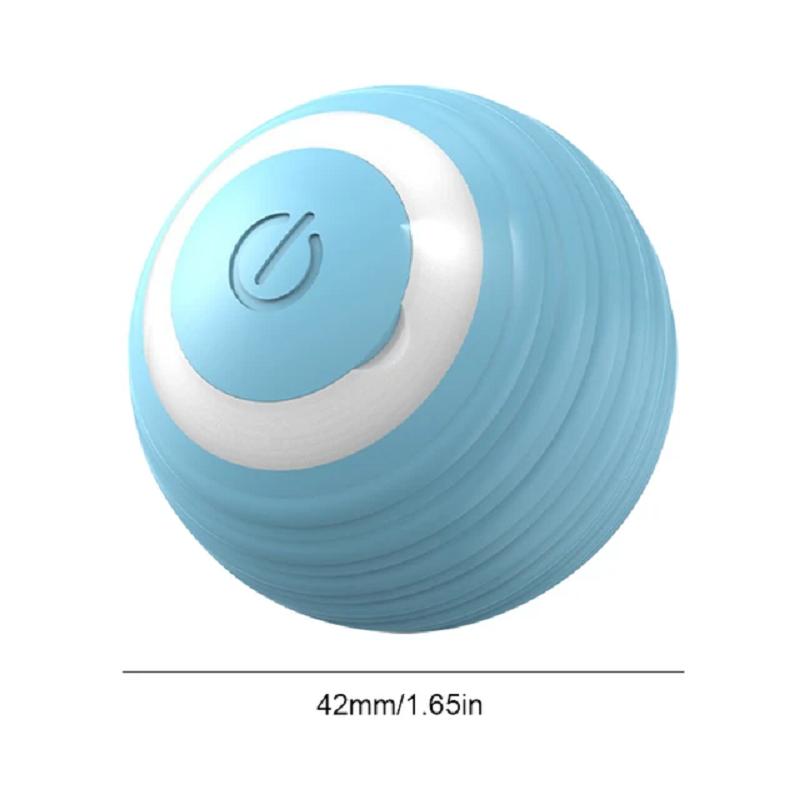 New Electric Cat Ball Toys Automatic Rolling Ball With Teaser Bird Cat Toys Pet Interactive Smart  Sensor Rechargeable Cat Toys
