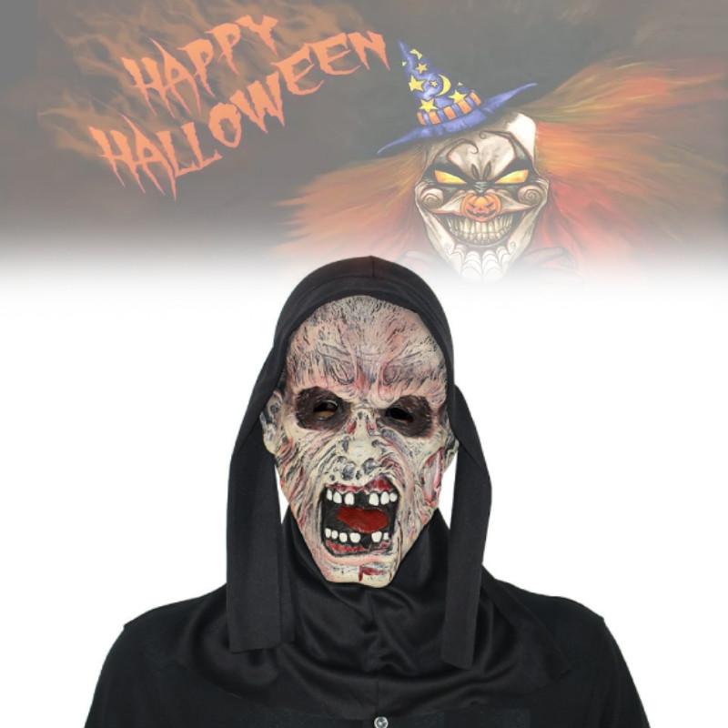 Läskig Störande Gore Mask För Halloween Kostymfest Och Teaterföreställningar