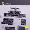 Reskit 1/32 F-4J Phantom II Interieur 3D-Abziehbild (für Tamiya) Plastikmodell-Abziehbild RSKK32029 (Flugzeug)