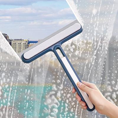 Double-sided Glass Scraper Multi Function Window Cleaning Tool Car Glass Cleaning Wiper