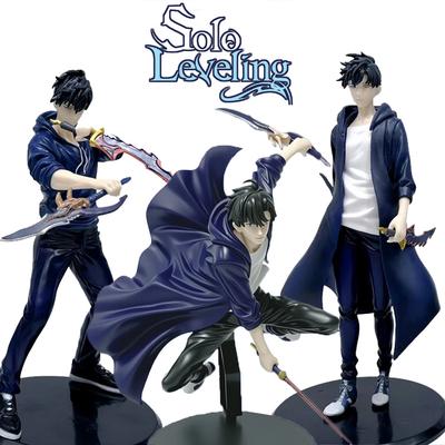 Auf Lager Solo Leveling (Anime-Version) Actionfigur 21cm PVC Sammlermodell Figur Display Anime Merchandise