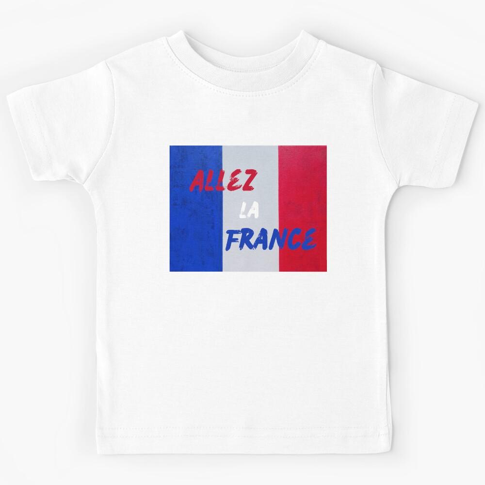 Allez la France | Bleu Blanc Rouge Kids T-Shirt 130