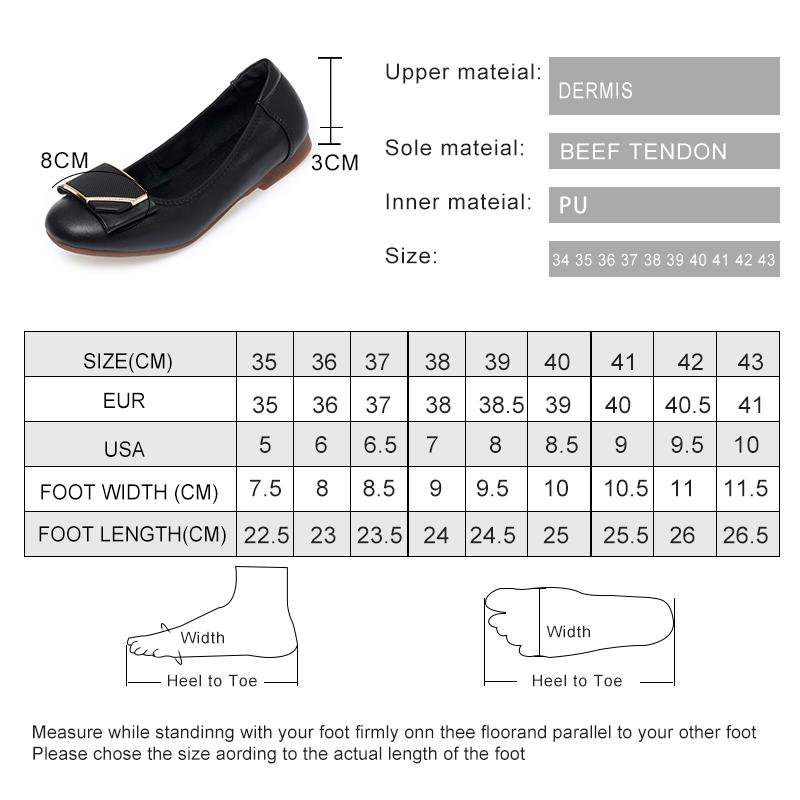 Fashion AIYUQI Women Beanie Shoes 2025 Fall New Genuine Leather Flat Casual Shoes Women Round Toe Large Size 41 42 43 Non-slip Mom Shoes