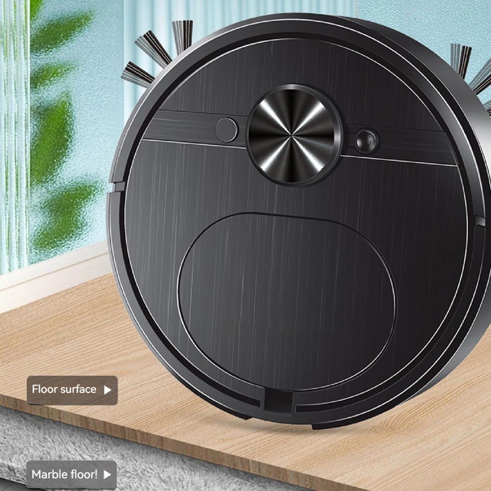 3 In 1 Strong Power Sweeping Machine with Brush & Mop Intelligent Wiping Floor Robot Automatic Cleaning Machine for Dust Remove