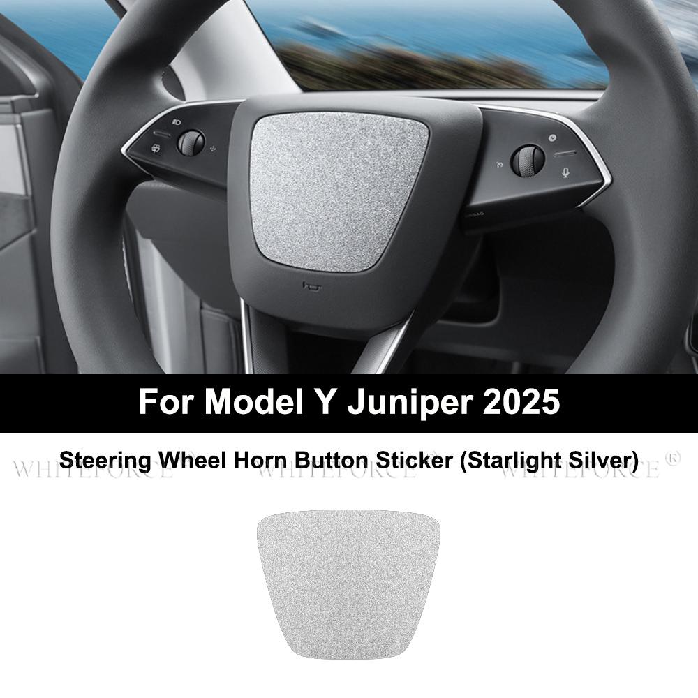 For Tesla Model Y Juniper 2025 Center Console Panel Sticker Center Console Cover Protector Panel Film Button Sticker Accessories