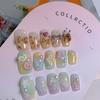 6 Grids Nail Art Decorations Bow Flower Nail Charms Cute Bow Flower Nail Charms  DIY Maicure