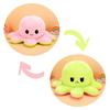 Flipped Octopus Doll Flipped Octopus Octopus Plush Toy Double-Sided Flipped Doll Reversible Octopus
