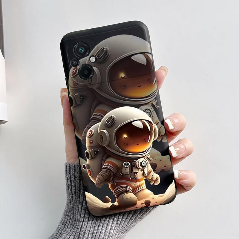 For Xiaomi Poco M4 M5 M5S Phone Case Cute Popular Butterfly Astronaut Soft Silicone Bumper For Poco M5 M 5 S M4 Back Cover Shell