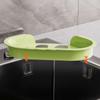 Durable Plastic Corners Strainer With Double Compartment Design For Efficient Sink Filtration And Storage