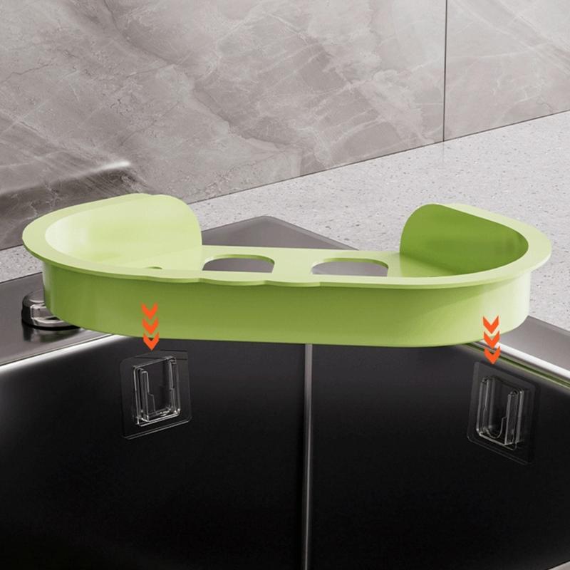 Durable Plastic Corners Strainer With Double Compartment Design For Efficient Sink Filtration And Storage
