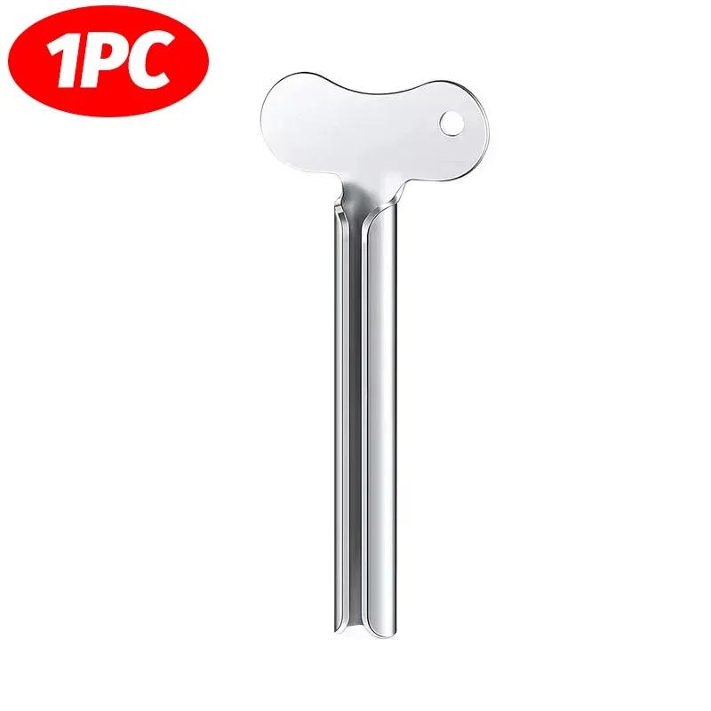 

Трубка из нержавеющей стали металлический ключ для выдавливания зубной пасты, краски для волос, очищающего средства для лица, ручной дозатор, выдавливание косметических тюбиков