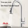 Rongshida Stainless Steel Pull-Out Kitchen Faucet