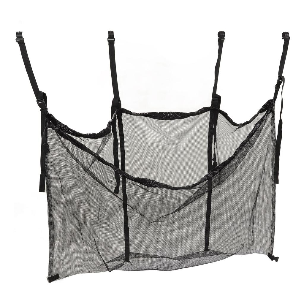 Pool Float Storage Organizer Large Capacity Heavy Duty Hanging Inflatable Toy Storage Mesh Bag for