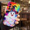 Phone Case: 2D Flat Samsung Galaxy A34 A35 M05 M06 S20 S22 S21 FE Plus 5G Protective Case, Rainbow Neon, Christmas and Halloween Gifts