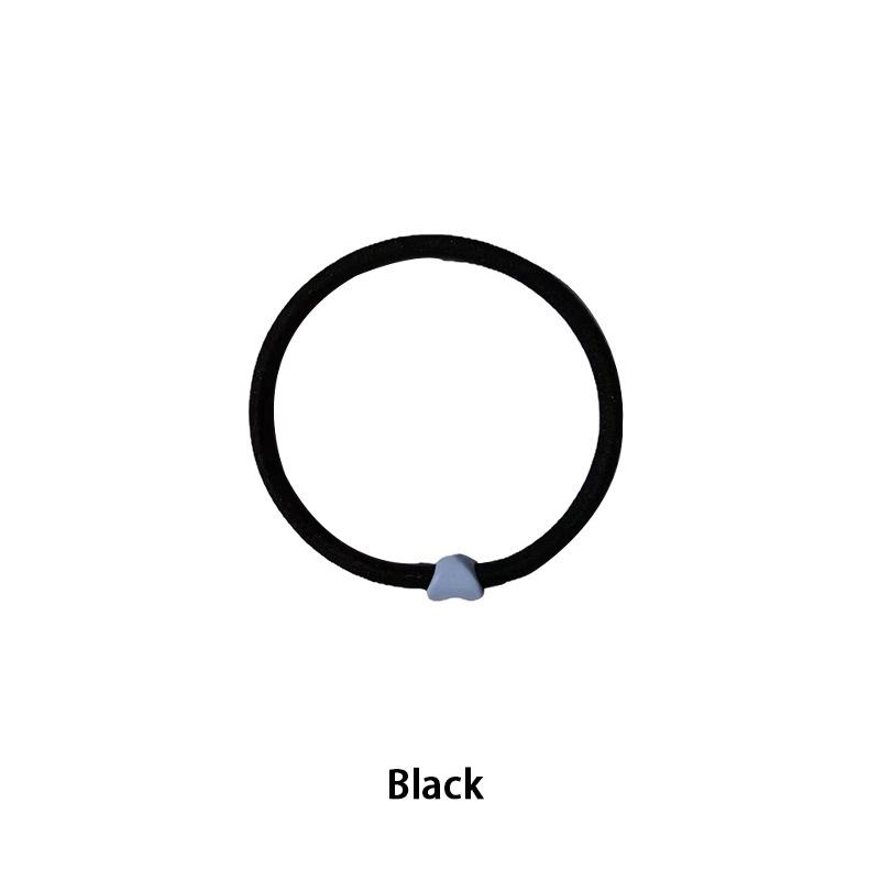 Candy Color Hair Band - Cute, High-Elastic Hair Accessory for Students In Milk Tea Shades