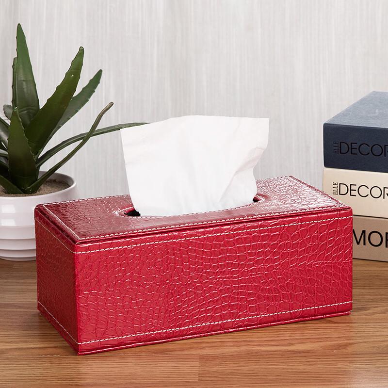 Leather Tissue Box
