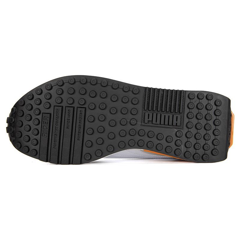 Puma City Rider Synthetic Leather Versatile Trendy Shock Absorbing Durable Breathable Low Top Lifestyle Casual Shoes Unisex Casual Shoes 382044-21