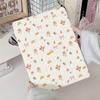 Spring Love Floral Suitable for iPad Pro 11-inch Y Folding Sticker Tablet Protective Case with Pen Slot Anti-drop Soft Case